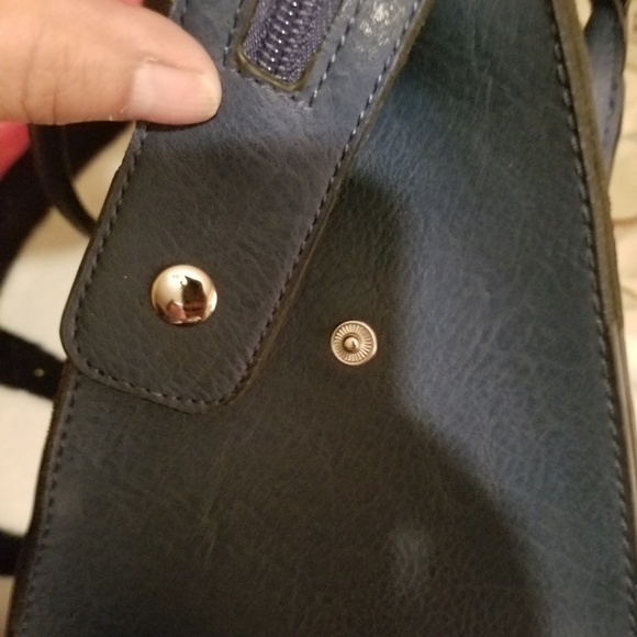 Used Blue Handbag - Picture 5 of 8